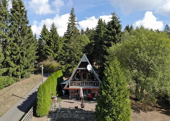 Finnhuette Im Herzen Des Thueringer Wald/ Haus Alwin